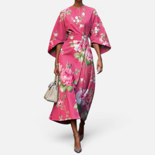 Midi Floral Casual Dress
