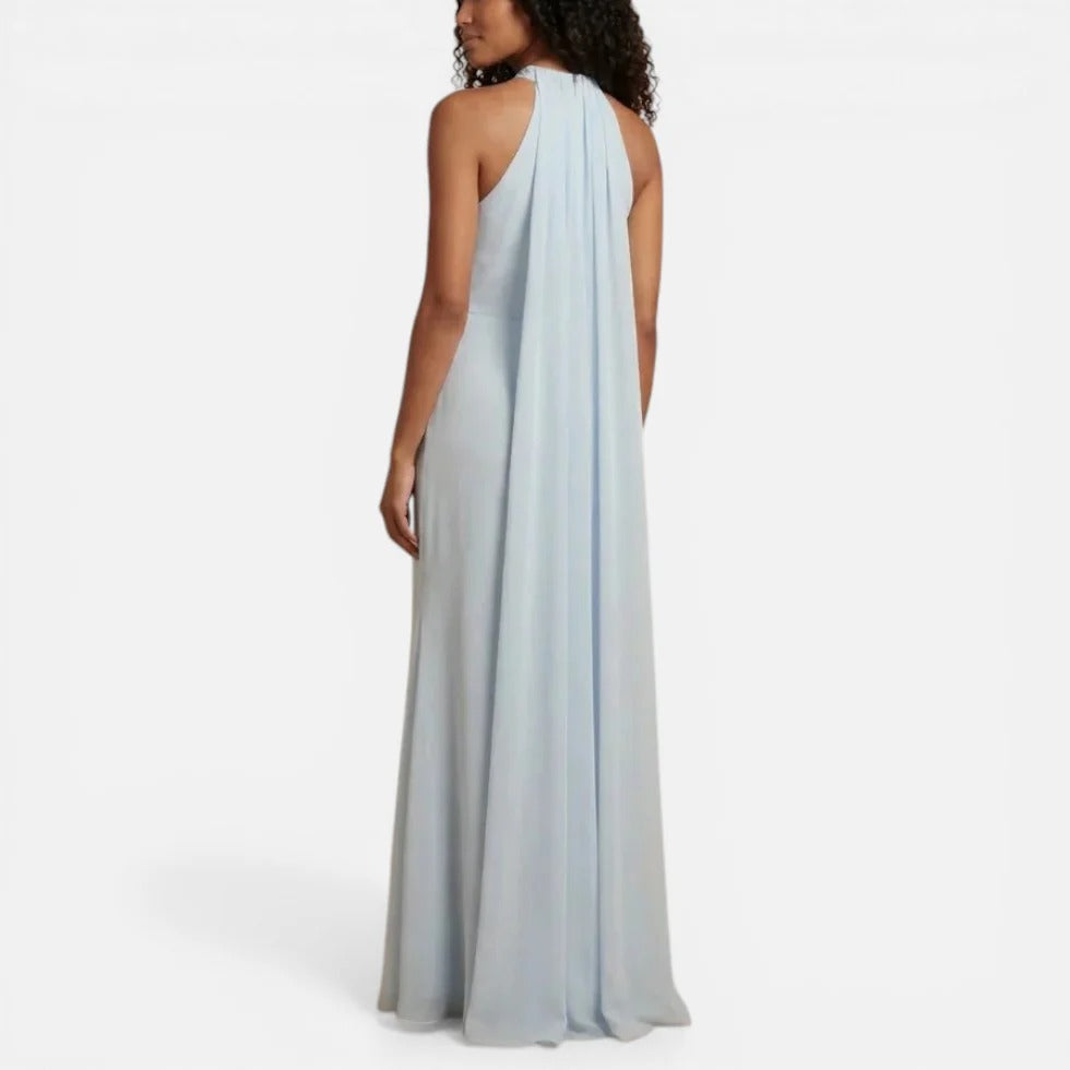 Maxi Halter Flowing Dress