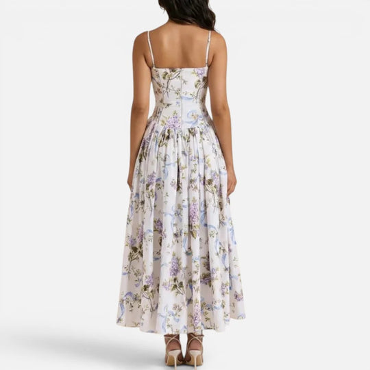 Midi Floral Slip Dress