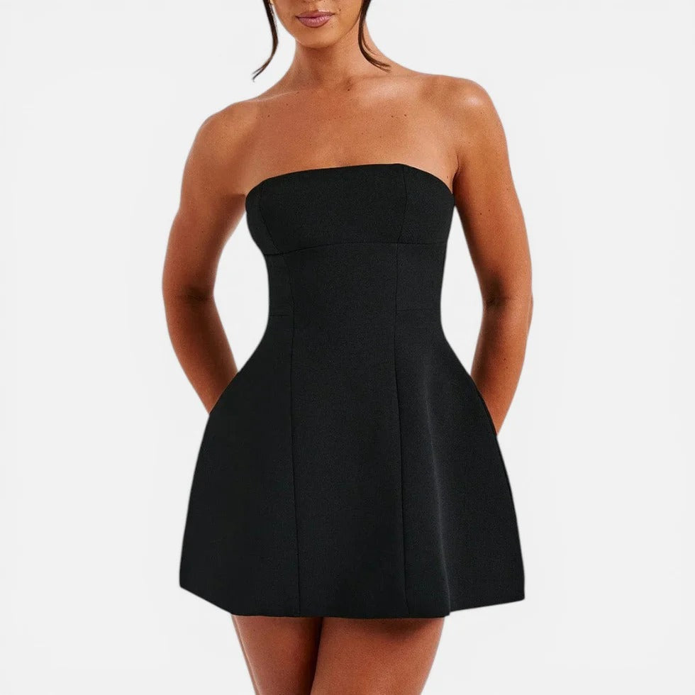 Mini Strapless Fit Dress