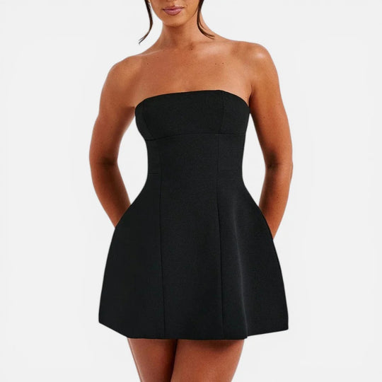 Mini Strapless Fit Dress