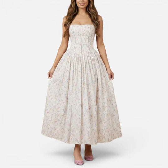 Midi Floral Slip Dress