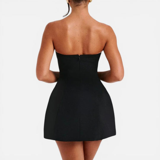 Mini Strapless Fit Dress