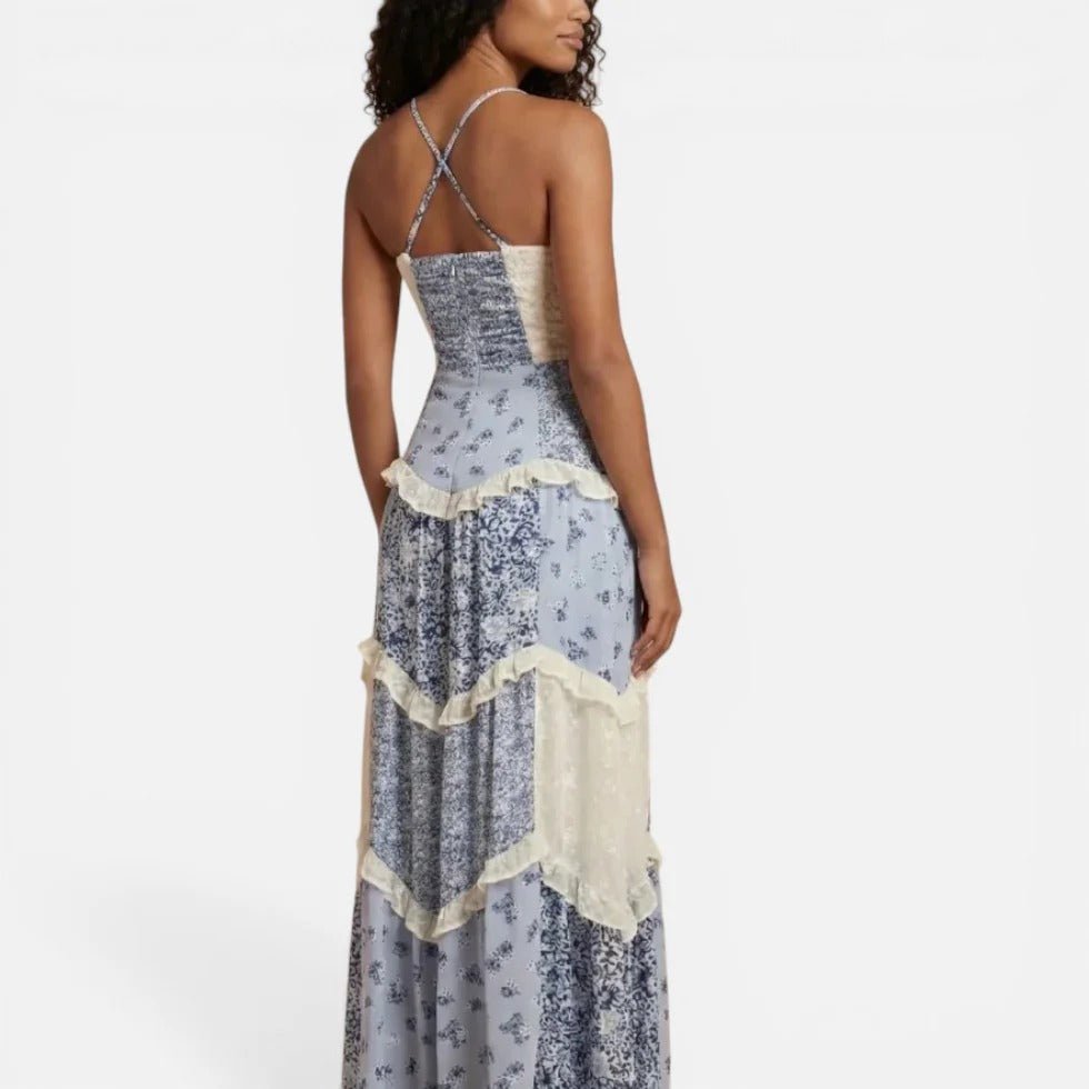 Maxi Floral Tiered Dress